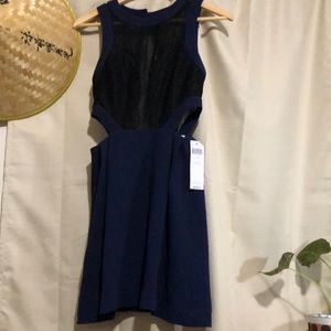 Lace Open Back Dress